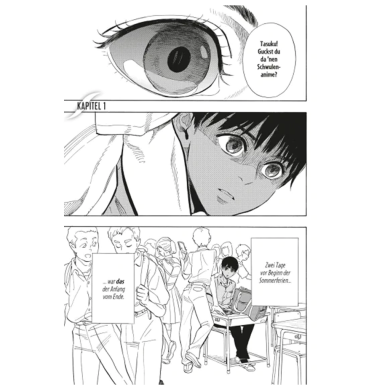 Wer bist du zur blauen Stunde - Manga
