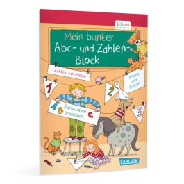 Schlau für die Schule: Mein bunter ABC- und Zahlen-Block