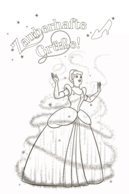Disney Prinzessin: Traumhafte Postkarten