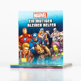 Nelson Mini-Bücher: 4er Marvel 1-4