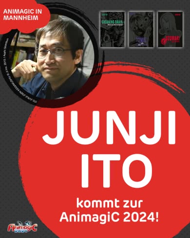Junji Ito auf der AnimagiC