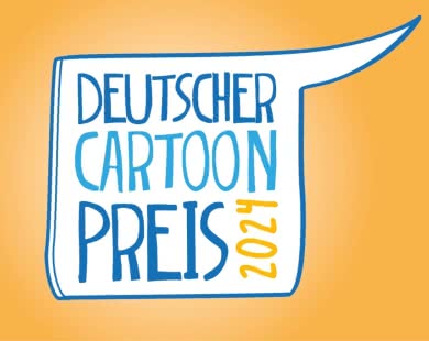 Logo des Deutschen Cartoonpreises 2024
