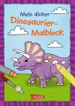 Mein dicker Dinosaurier-Malblock