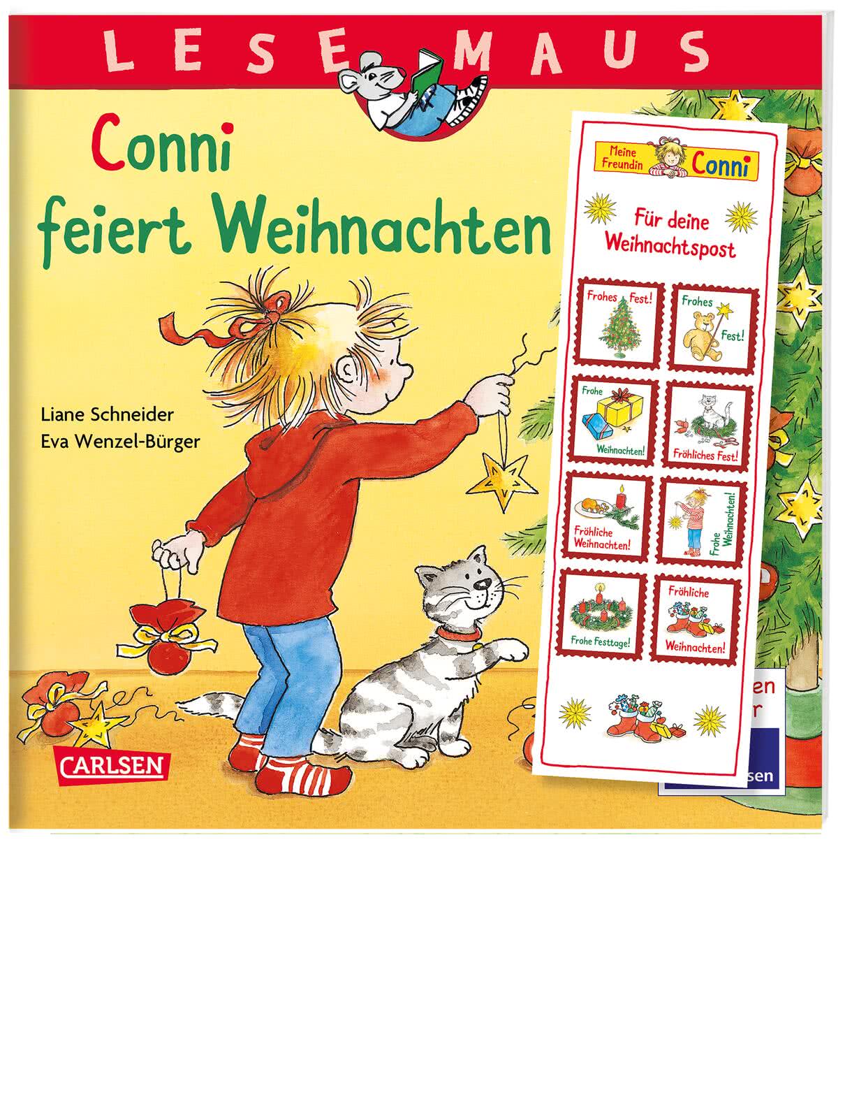 LESEMAUS 58 Conni feiert Weihnachten