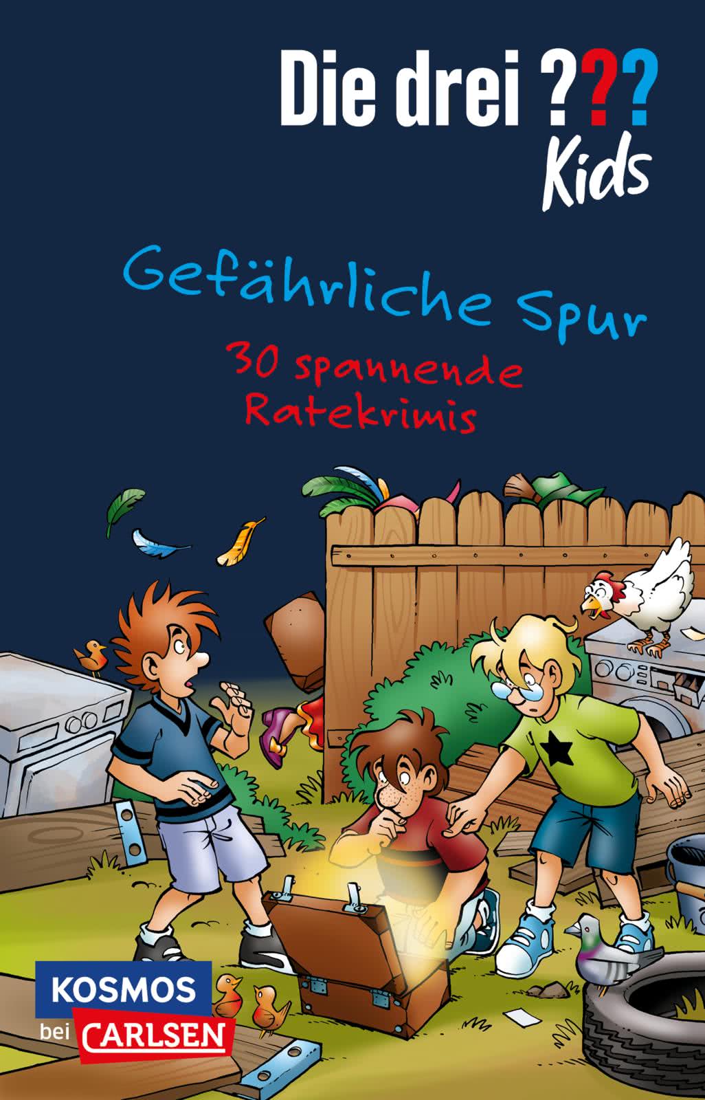 Lösungen Die Drei Auf Der Spur Die drei ??? Kids: Gefährliche Spur. 30 spannende Ratekrimis!