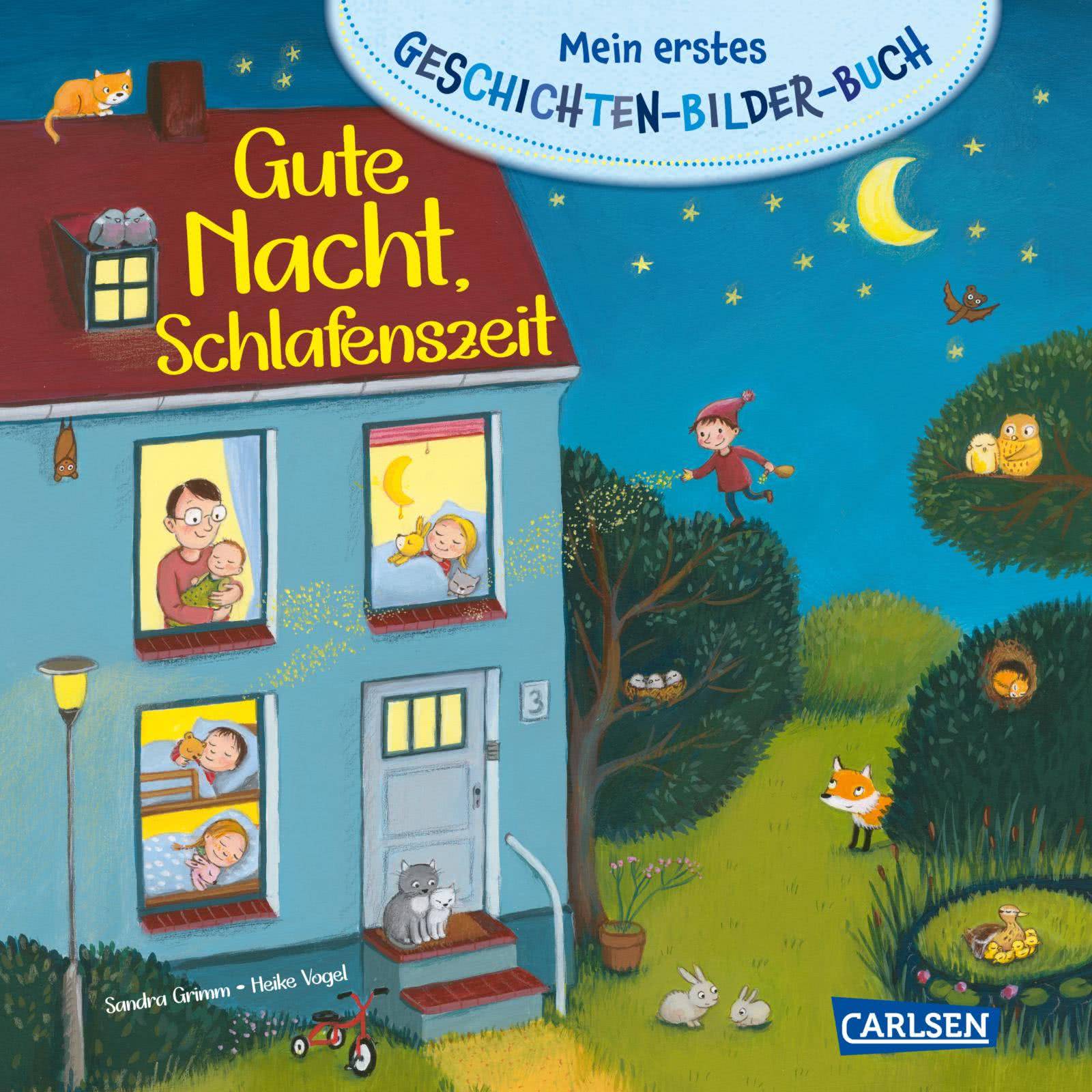 Gute Nacht Geschichte Ab 3 Mein erstes Geschichten-Bilder-Buch: Gute Nacht, Schlafenszeit