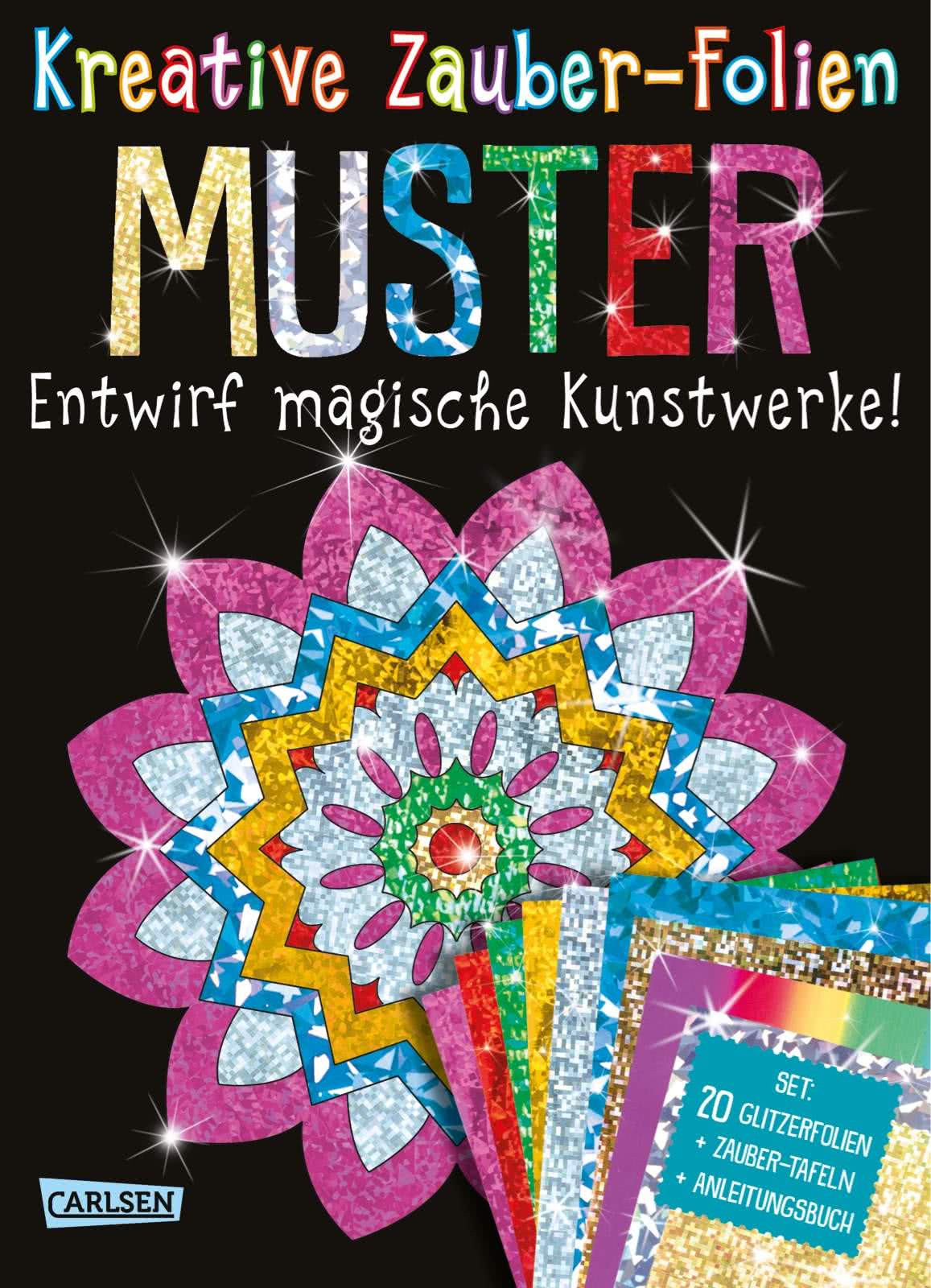 Kreative Zauber-Folien: Muster: Set mit 10 Zaubertafeln ...