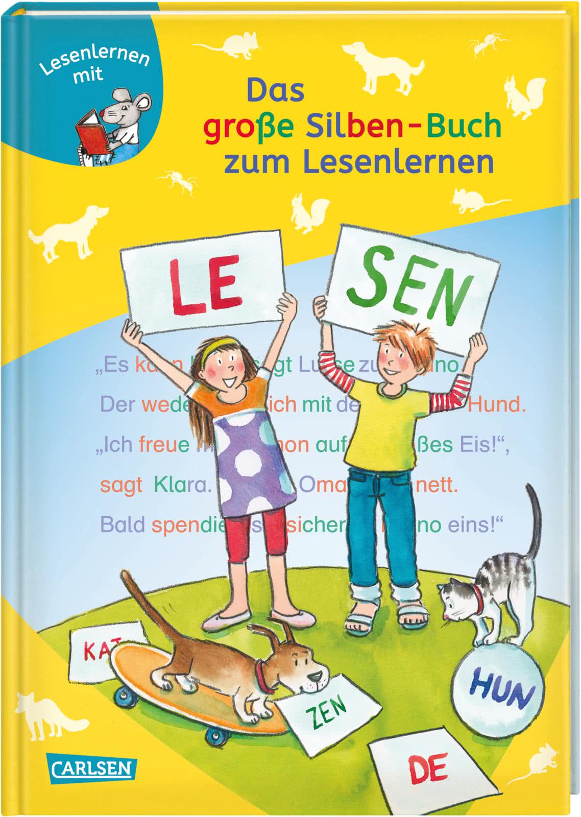 LESEMAUS zum Lesenlernen Sammelbände Das große SilbenBuch zum Lesenlernen
