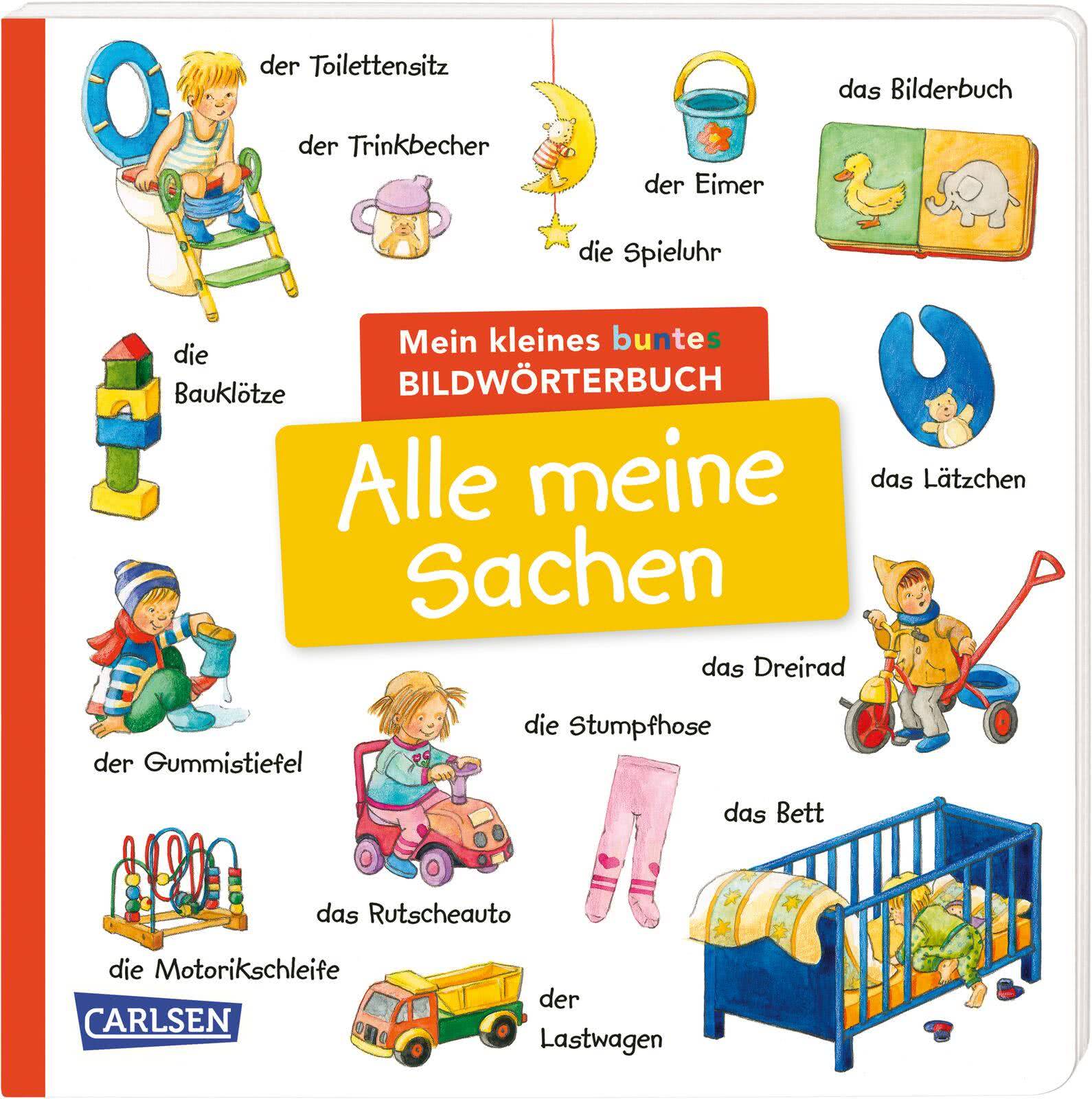 Mein kleines buntes Bildwörterbuch Alle meine Sachen