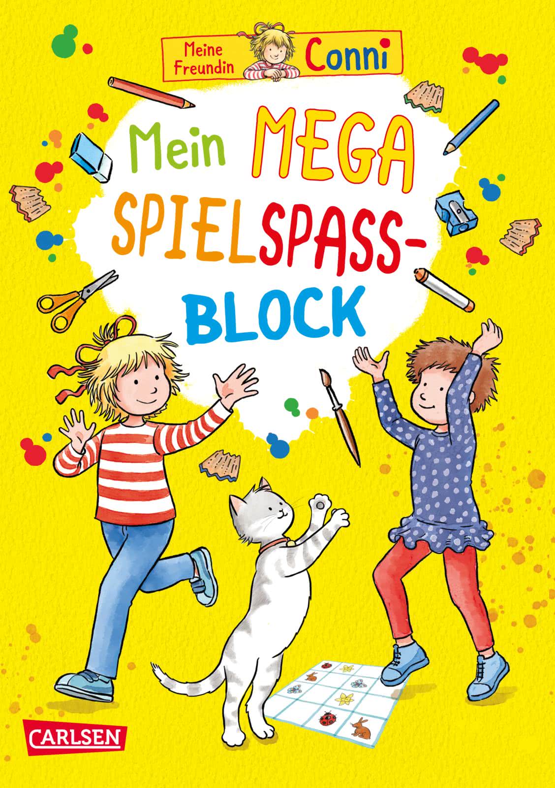 Kinderbeschäftigung ab 4 Mein Kindergarten-Block Ulrich VelteConni Gelbe Reihe 
