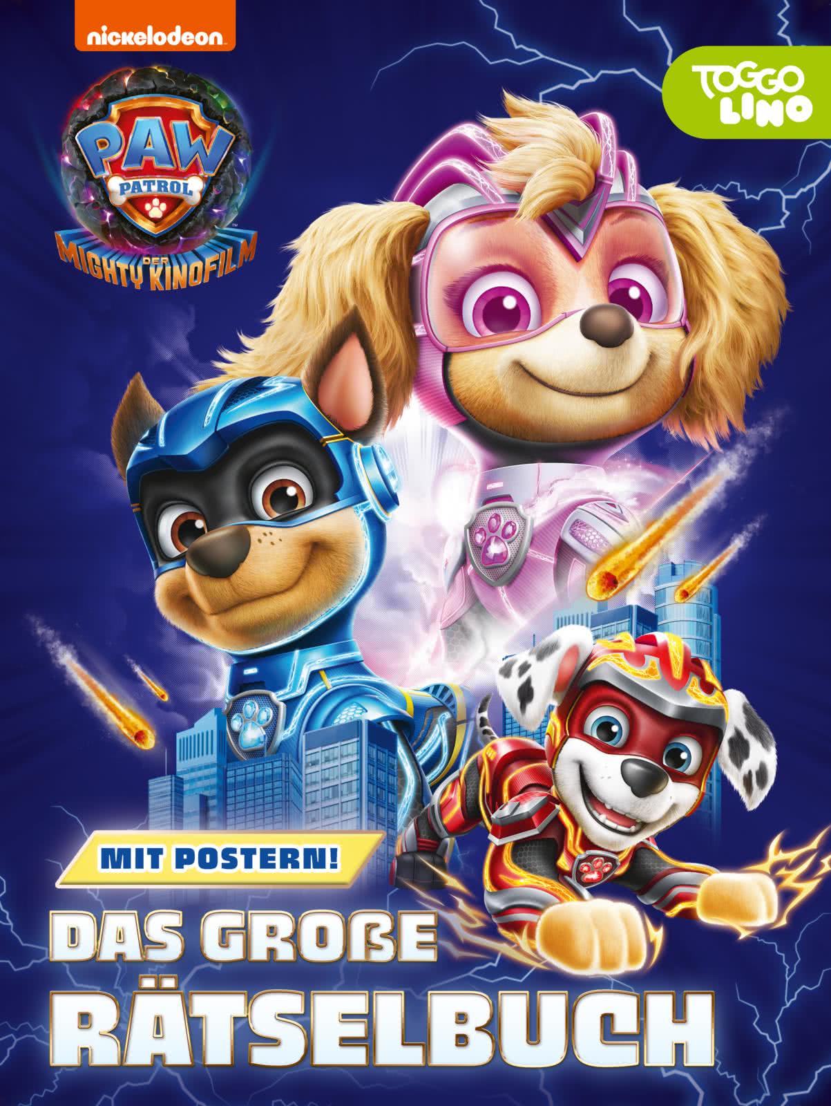 PAW Patrol Der Mighty Kinofilm Das große Rätselbuch