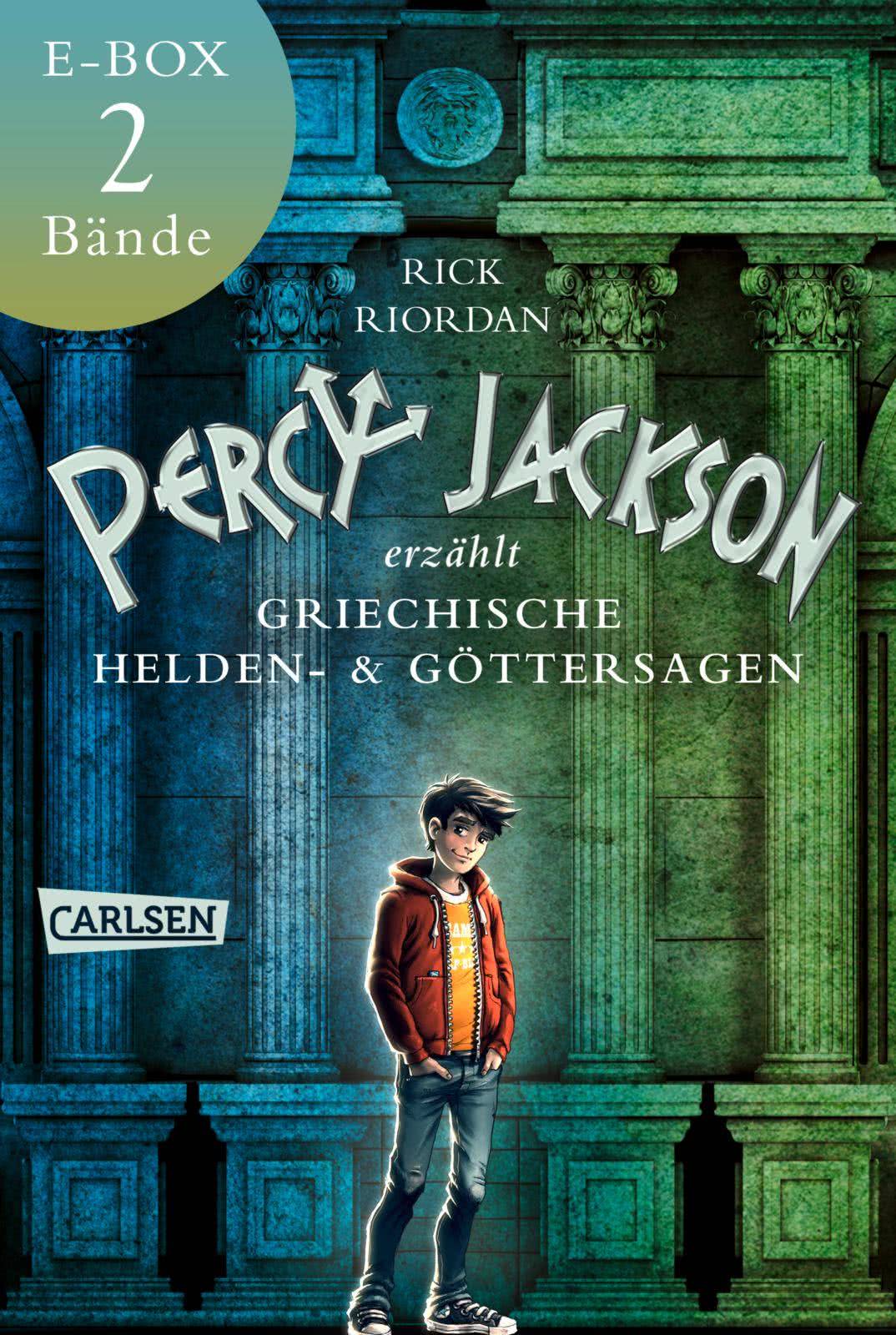 Percy Jackson Erzahlt Band 1 2 Der Sagenhaften Abenteuer Serie In Einer E Box Carlsen