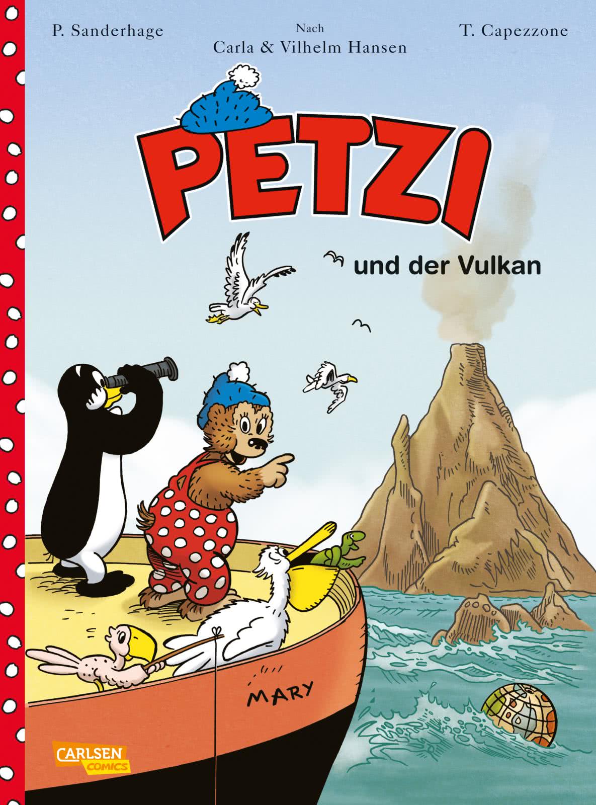 Petzi - Der Comic 1: Petzi und der Vulkan | Carlsen