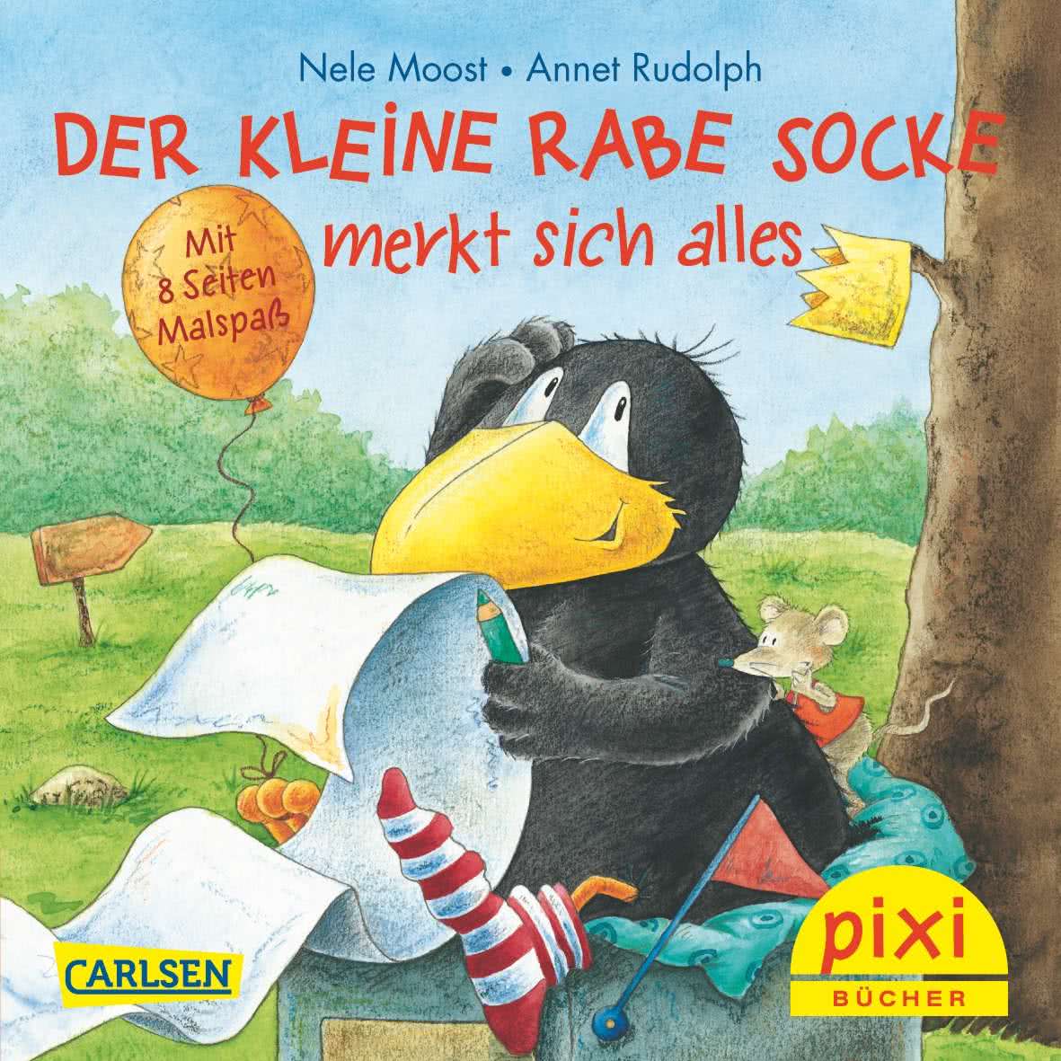Pixi 1741 Der kleine Rabe Socke merkt sich alles Carlsen Pixi 1741 Der kleine Rabe Socke merkt sich alles Carlsen