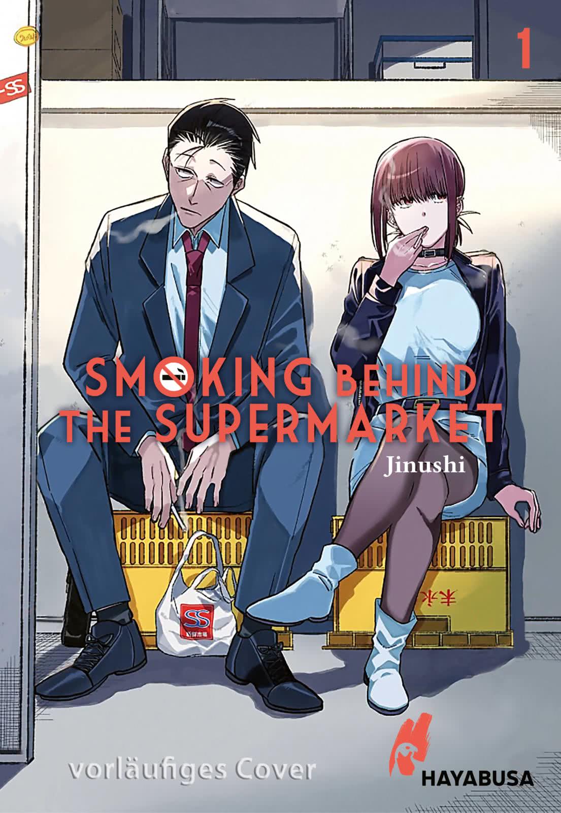 Smoking Behind The Supermarket