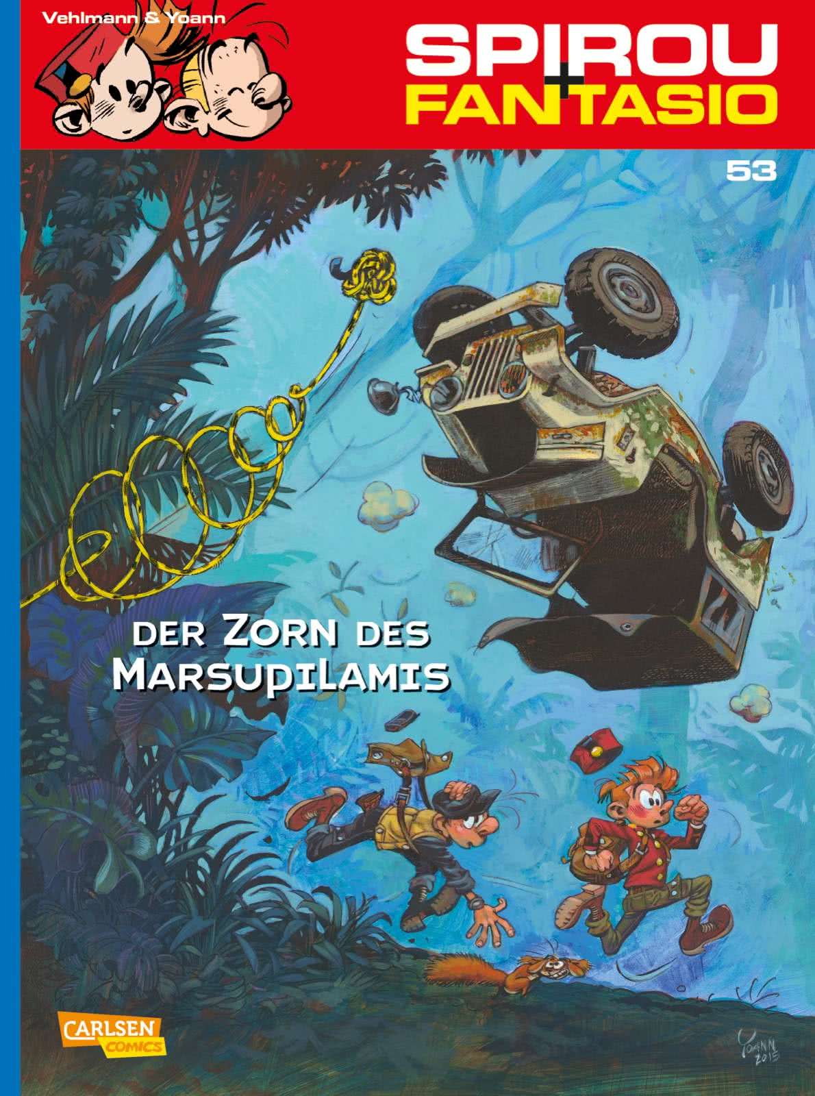 Auswahl Carlsen Verlag Comic Album Spirou und Fantasio