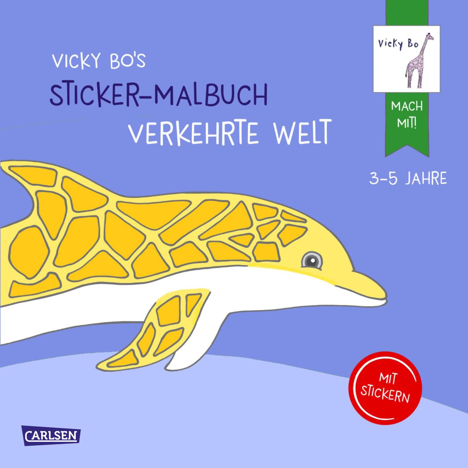 Vicky Bo S Sticker Malbuch Verkehrte Welt Erstes Malen Zeichnen Und Kritzeln Mit Stickern Carlsen verkehrte welt kalender 2021