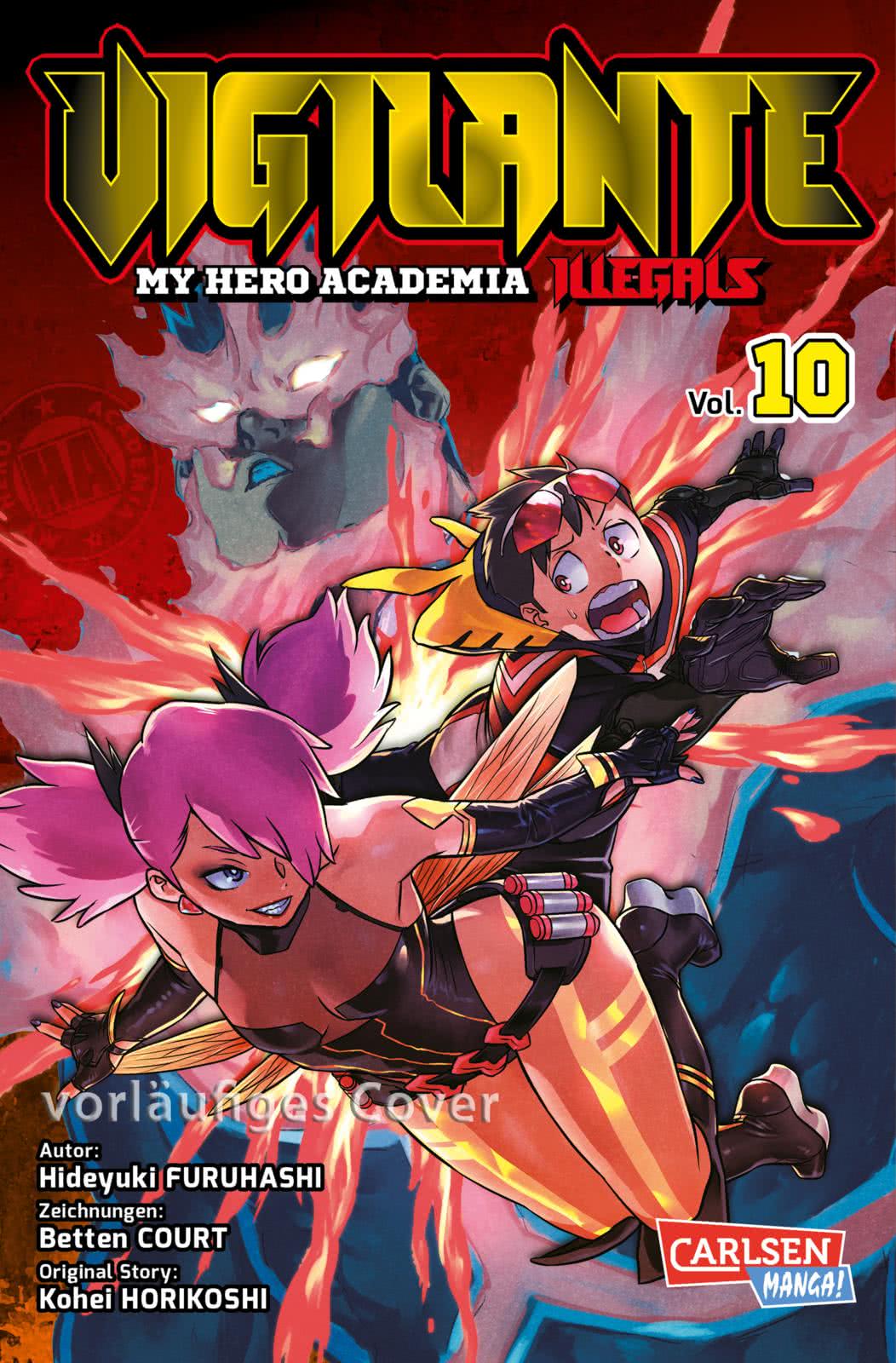 Vigilante My Hero Academia Illegals 10 Carlsen