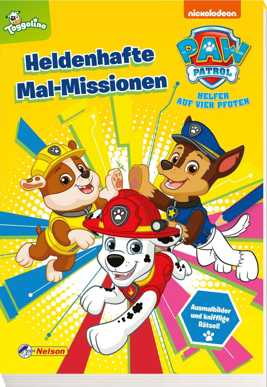  Foto zu PAW Patrol Kindergartenheft: Heldenhafte Mal-Missionen 