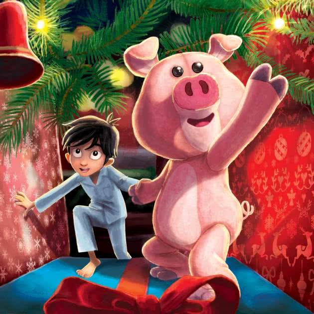 Jacks Wundersame Reise Mit Dem Weihnachtsschwein Englisch Jacks wundersame Reise mit dem Weihnachtsschwein von J.K. Rowling