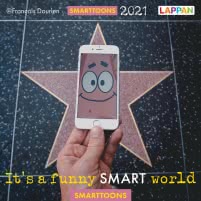 It's a funny smart world: Postkartenkalender 2021