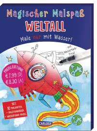 Magischer Malspaß: Weltall