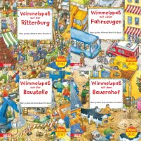 Maxi-Pixi-4er-Set 2: Wimmelbilder (4x1 Exemplar)