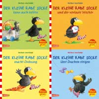 Maxi-Pixi-4er-Set 57: Rabe Socke (4x1 Exemplar)