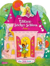 Mein Glitzer-Sticker-Schloss: Feen