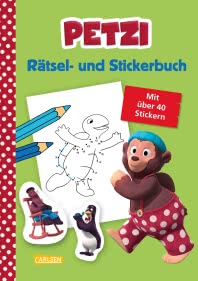 Petzi: Rätsel- und Stickerbuch