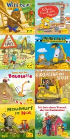 Pixi-8er-Set 276: Pixis Fahrzeuge auf der Baustelle (8x1 Exemplar)