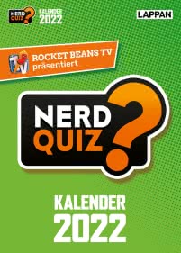 Rocket Beans TV - Nerd Quiz-Kalender 2022 mit Fragen rund um Games, Filme und Popkultur