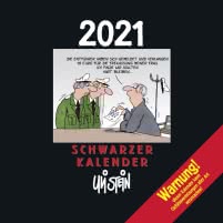 Uli Stein – Schwarzer Kalender 2021: Monatskalender für die Wand