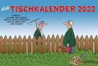 Uli Stein – Tischkalender 2022: Monatskalender zum Aufstellen