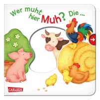 Wer muht hier Muh? Die ... Kuh! - Großausgabe - ab 18 Monaten
