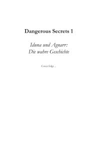 Disney – Dangerous Secrets 1: Iduna und Agnarr: DIE WAHRE GESCHICHTE (Die Eiskönigin)