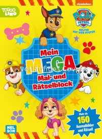 PAW Patrol: Mein Mega Mal- und Rätselblock