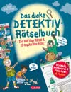 Cover von „Das dicke Detektiv-Rätselbuch“