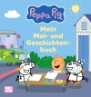 Cover von „Peppa Pig: Mein Mal- und Geschichtenbuch“