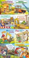 Cover von „Pixi auf der Baustelle (8x8 Exemplare)“