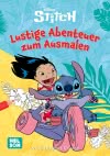 Cover von „Stitch: Lustige Abenteuer zum Ausmalen“