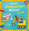 Ausmalbilder für Kita-Kinder: Das dicke Kindergarten-Malbuch: Fahrzeuge
