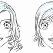 Manga zeichnen lernen Haare 3