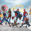 Marvel Helden und Heldinnen