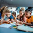 Kinder in der Grundschule