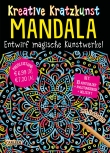 Kreative Kratzkunst: Mandala: Set mit 10 Kratzbildern, Anleitungsbuch und Holzstift 
