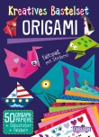Kreatives Bastelset: Origami: Set mit 50 Faltbögen, Anleitungsbuch und Falzhilfe
