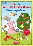 Mein bunter Lern- und Rätselblock: Kindergarten