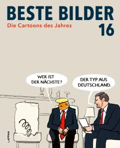 Cover von „Beste Bilder 16 - Die Cartoons des Jahres 2025“