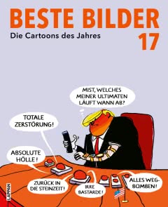 Cover von „Beste Bilder 17 - Die Cartoons des Jahres 2026“